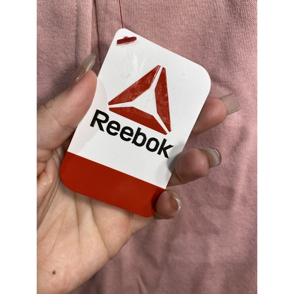 reebok womens pink sweat pants size XL extra large with pockets - Picture 4 of 7